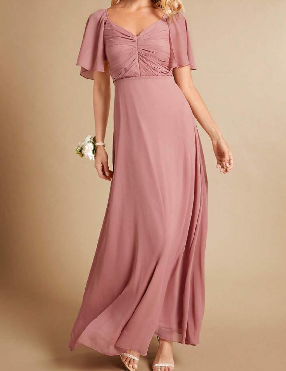 Rochie lunga SHEIN, roz