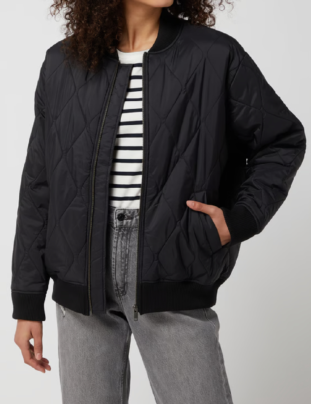 Geaca American Eagle, negru - 1 | YEO