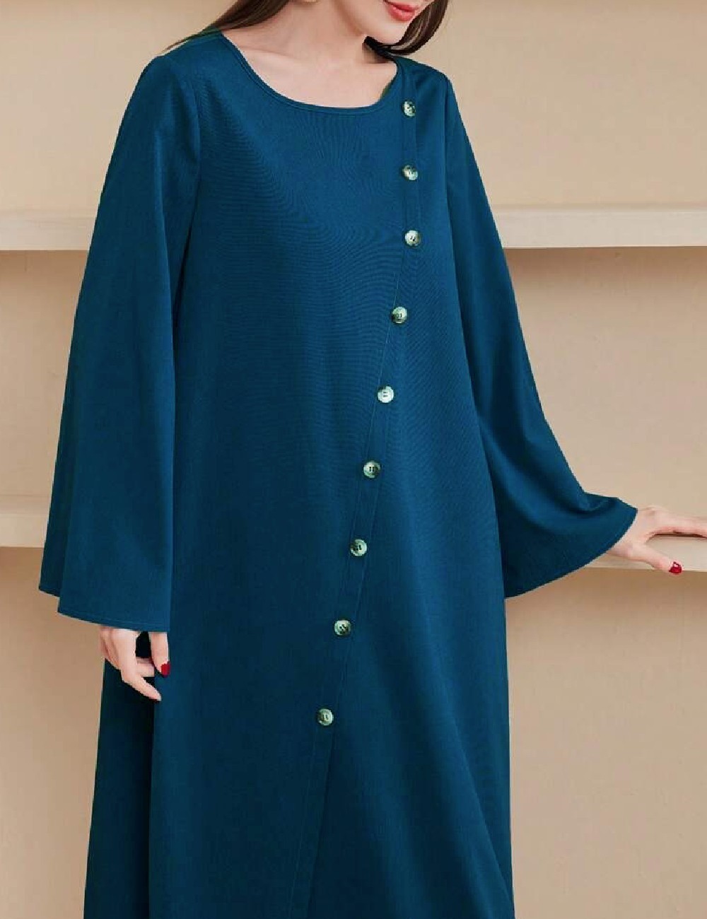 Rochie lunga SHEIN, albastru - 1 | YEO