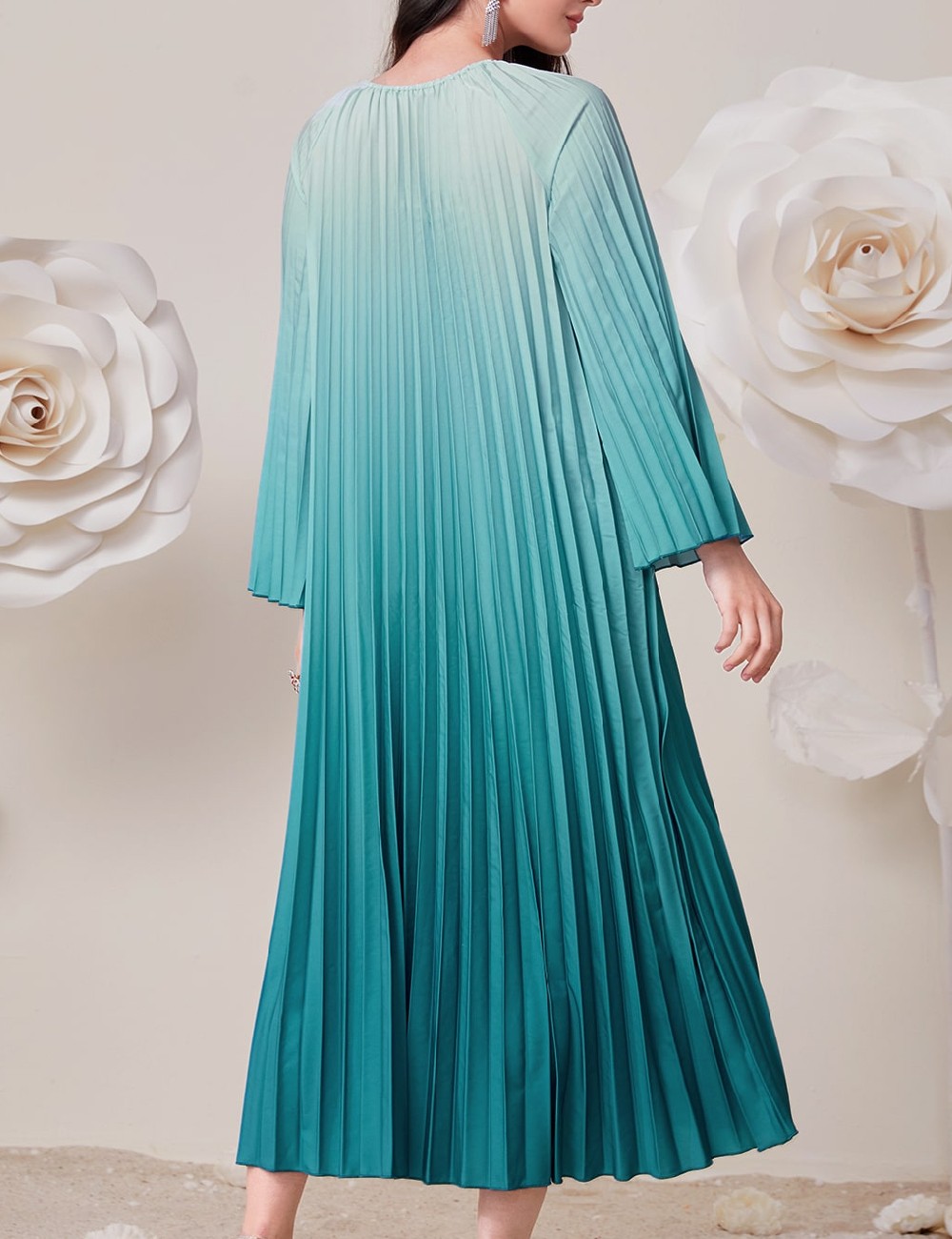 Rochie lunga SHEIN, albastru - 1 | YEO