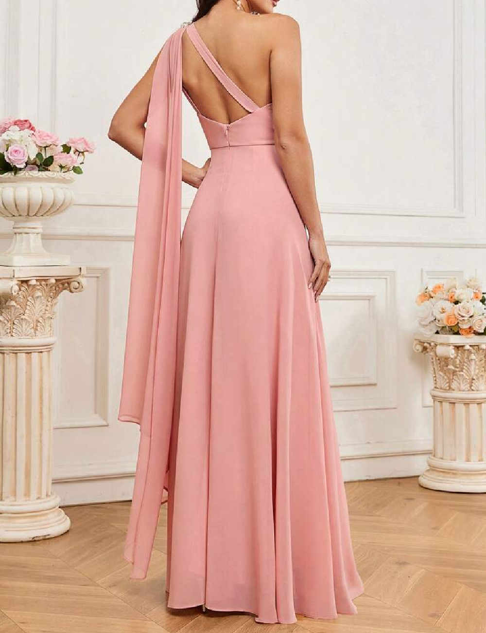 Rochie lunga SHEIN, roz - 1 | YEO