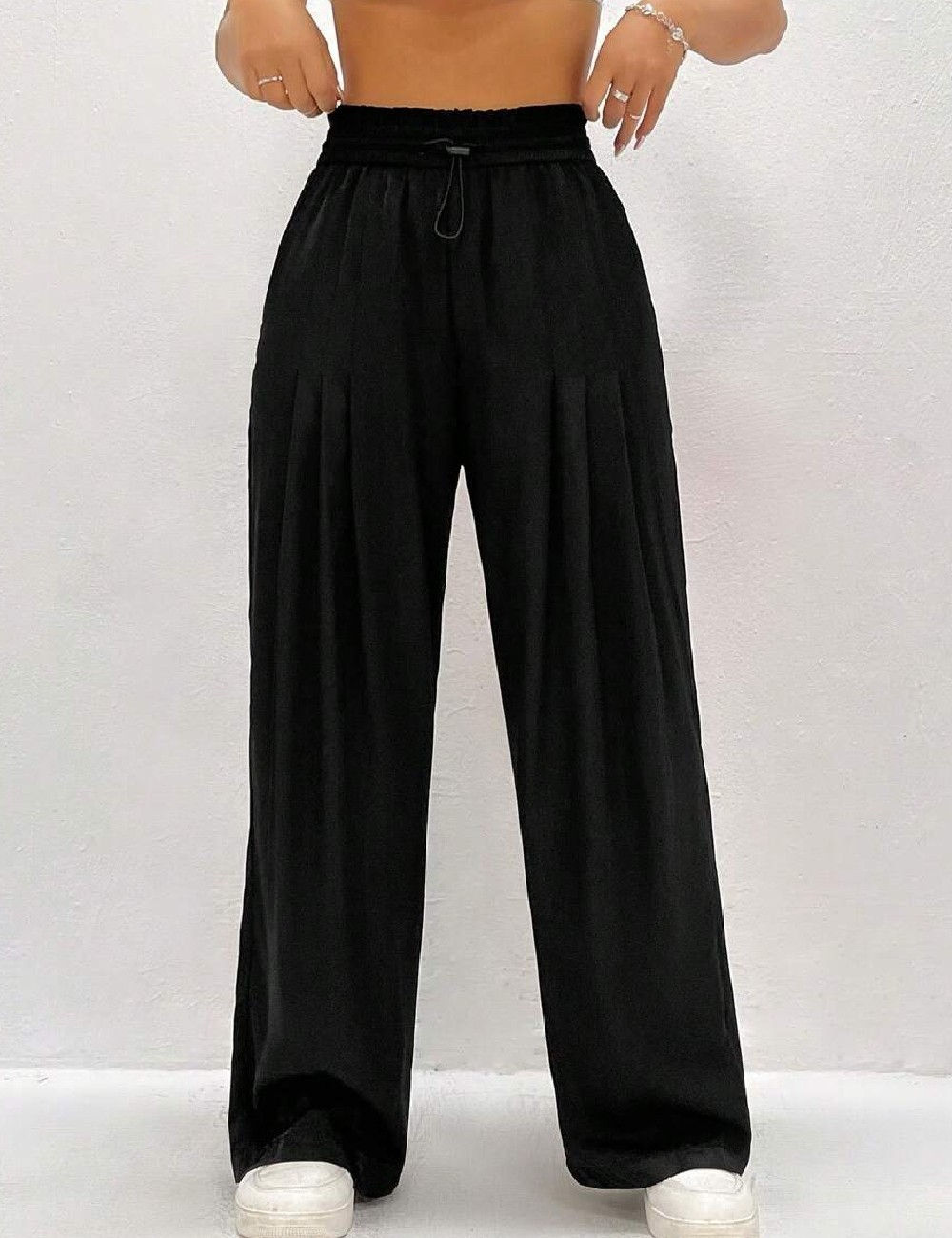 Pantaloni SHEIN, negru - 1 | YEO