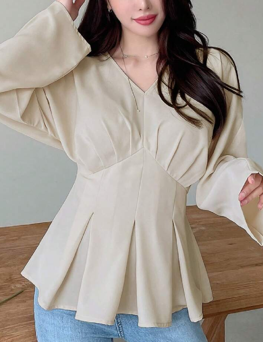 Bluza Dazy, crem