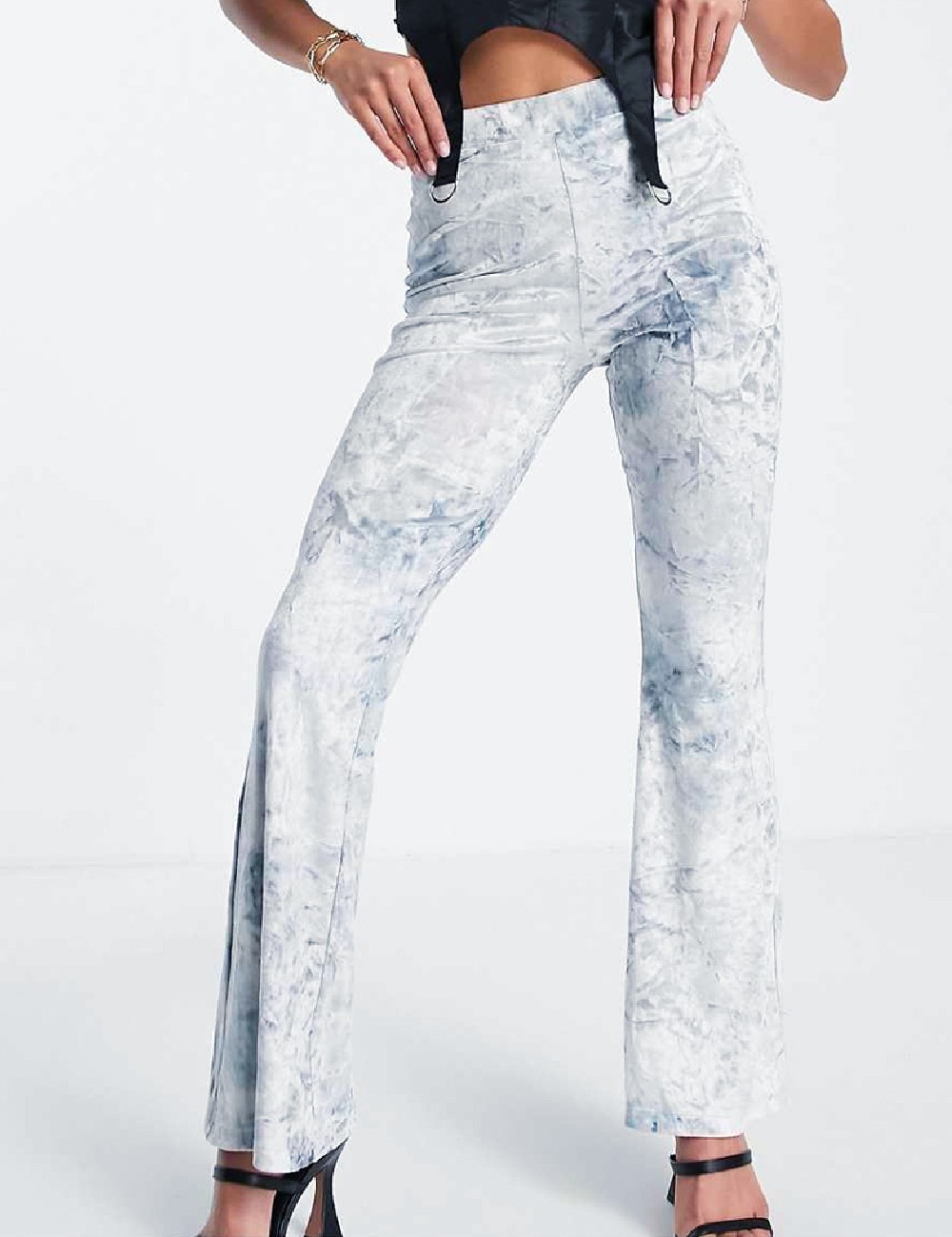 Pantaloni ASOS Curve, bleu - 1 | YEO