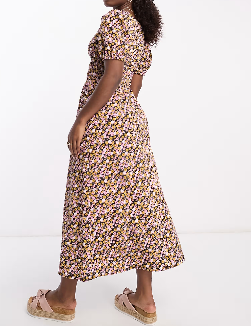 Rochie medie ASOS, floral print - 1 | YEO