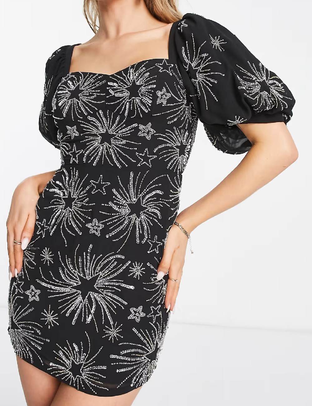 Rochie scurta Miss Selfridge, negru - 1 | YEO