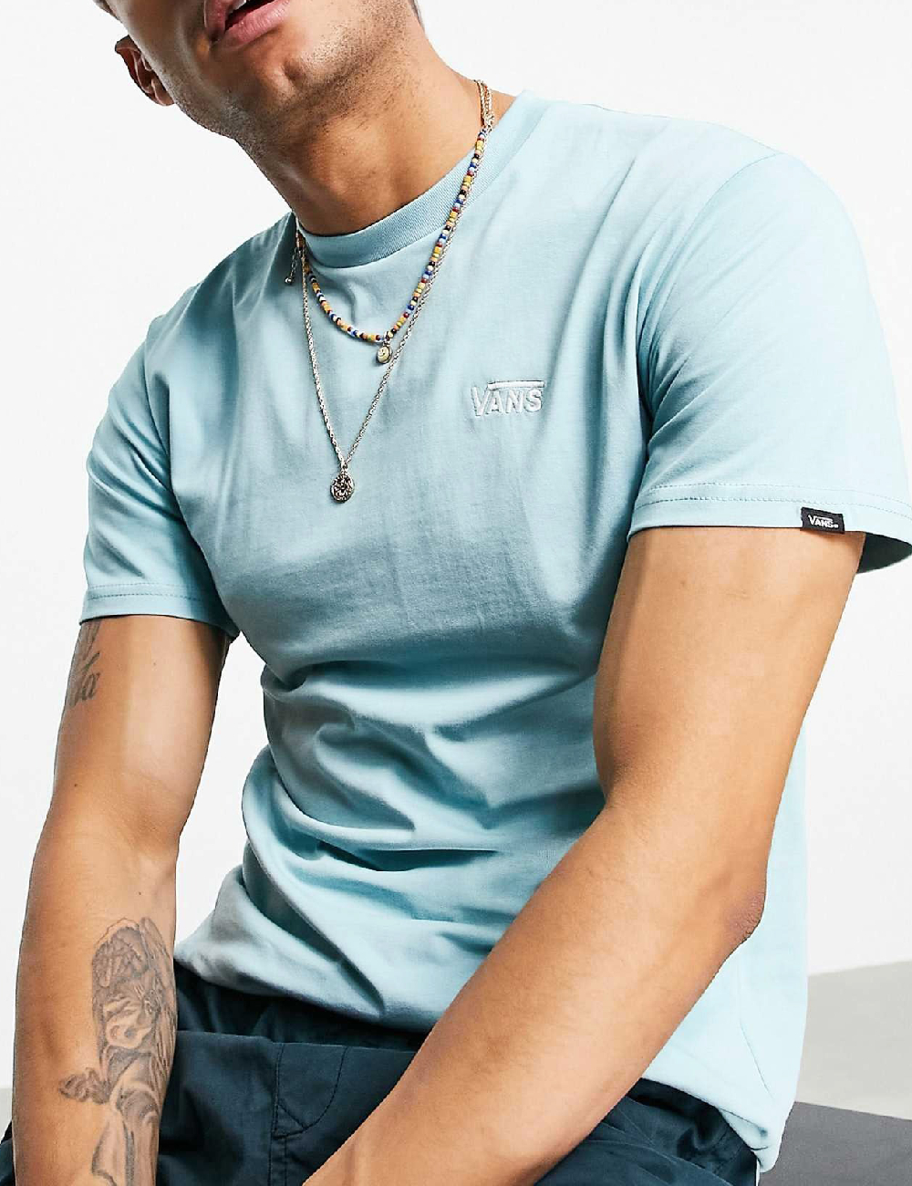 Tricou Vans, turcoaz