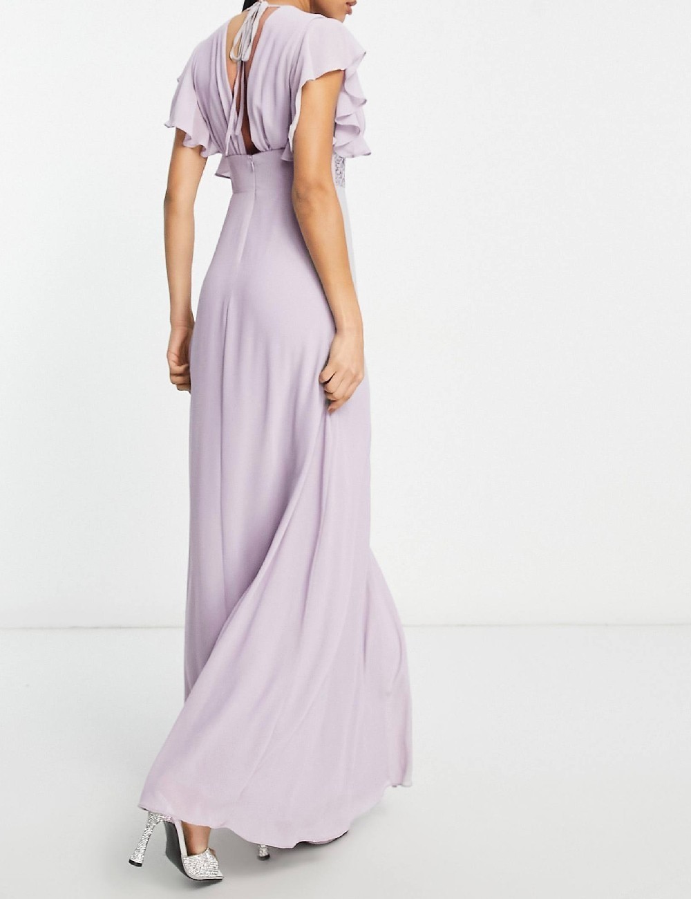 Rochie lunga TFNC London, lila - 1 | YEO