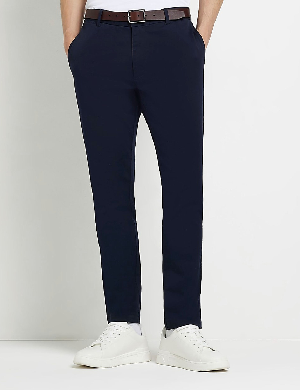 Pantaloni River Island, bleumarin