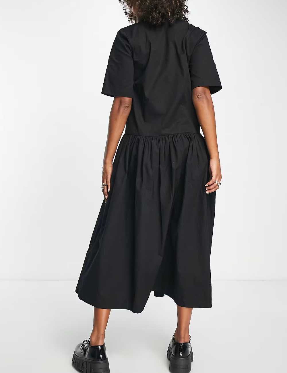 Rochie medie ASOS, negru - 1 | YEO
