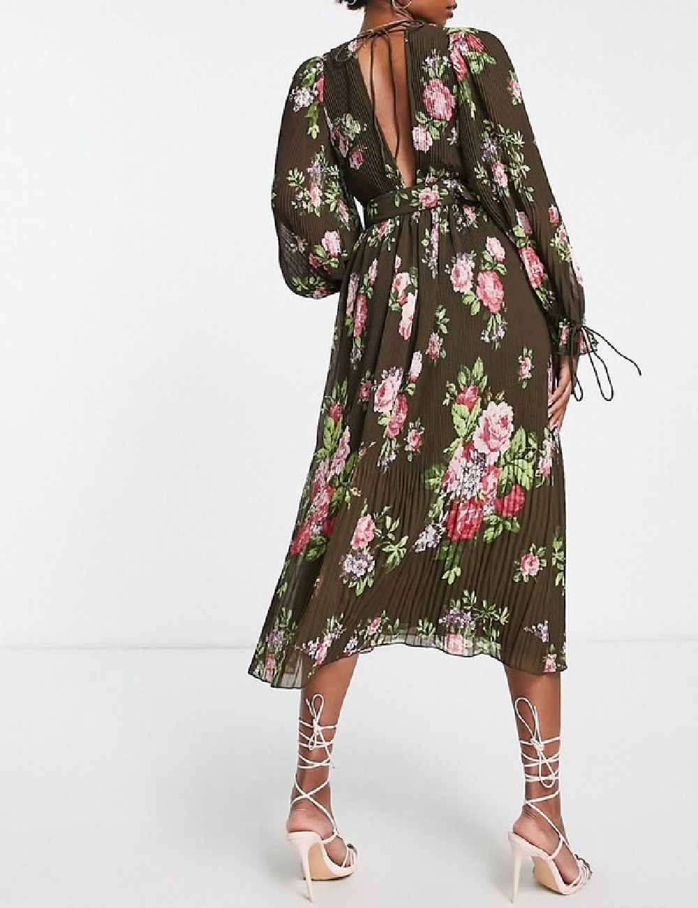 Rochie medie ASOS, floral - 1 | YEO