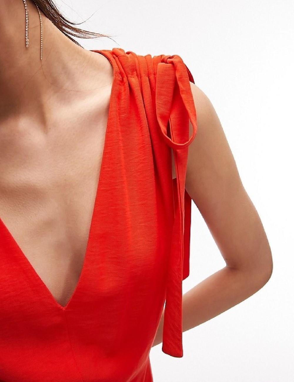 Salopeta Top Shop, rosu - 1 | YEO