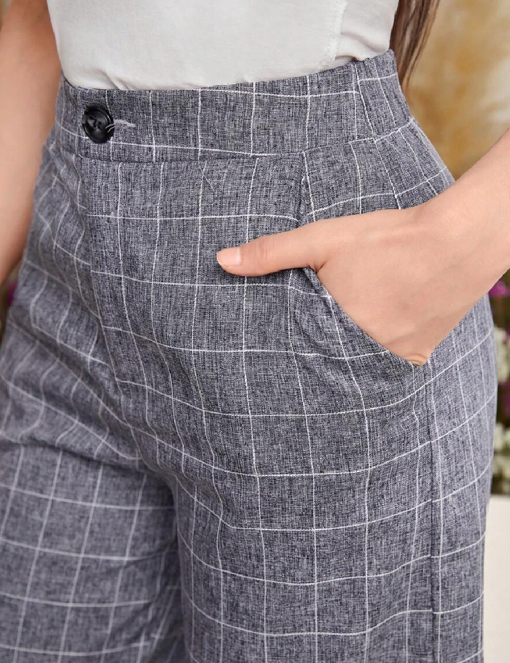 Pantaloni SHEIN, gri - 1 | YEO