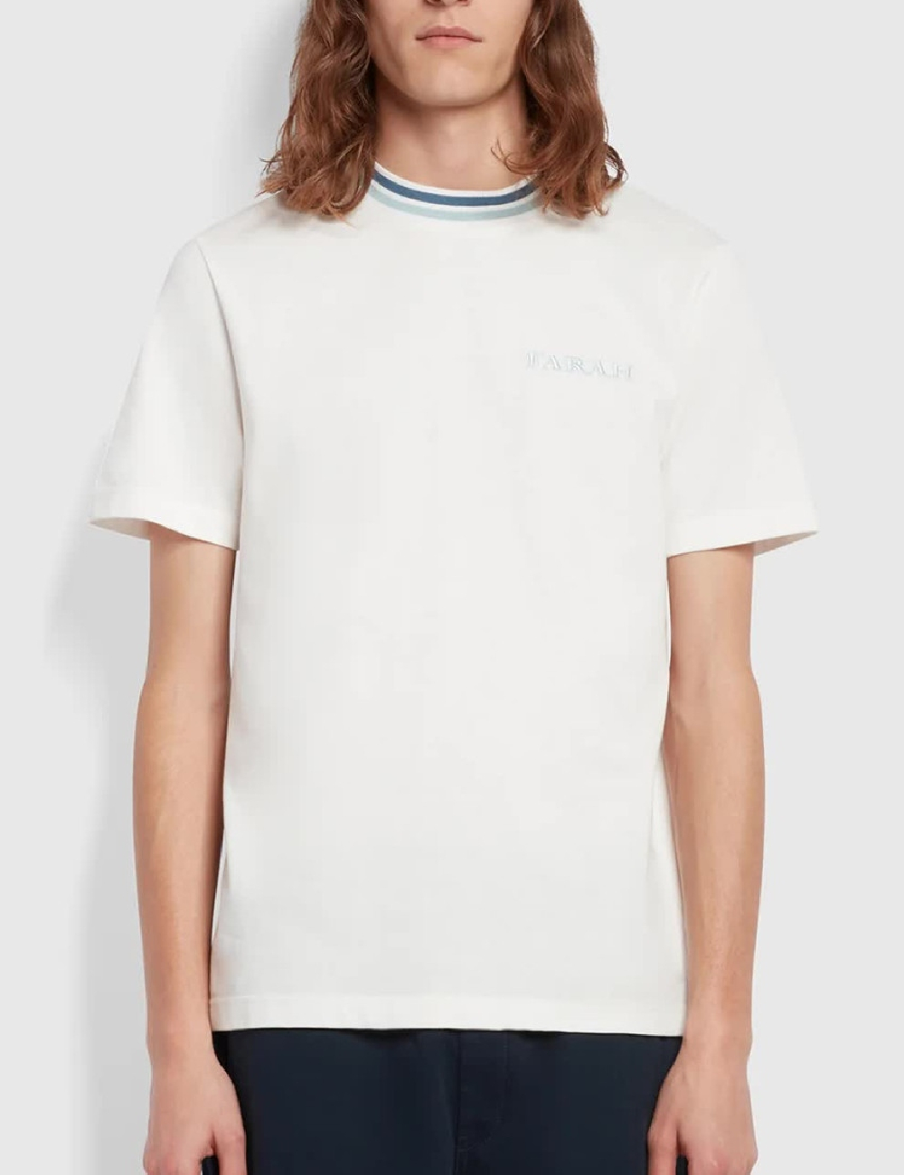 Tricou Farah, alb