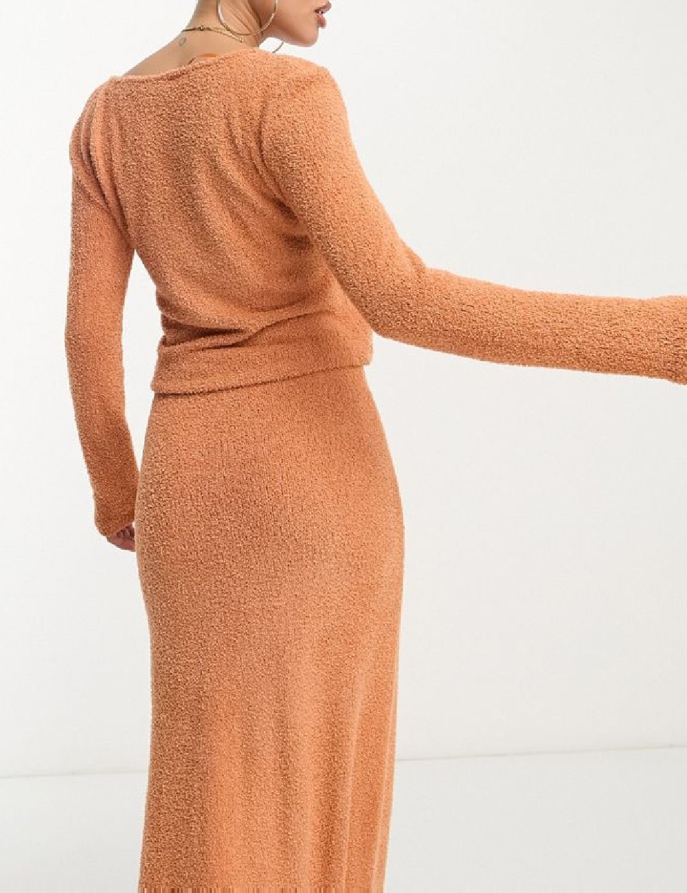 Cardigan Something New, caramiziu - 1 | YEO