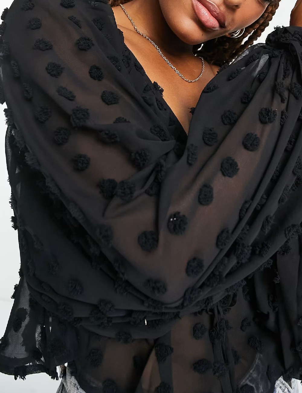 Bluza ASOS, negru - 1 | YEO
