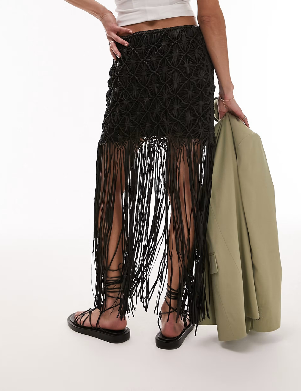 Fusta Top Shop, negru - 1 | YEO