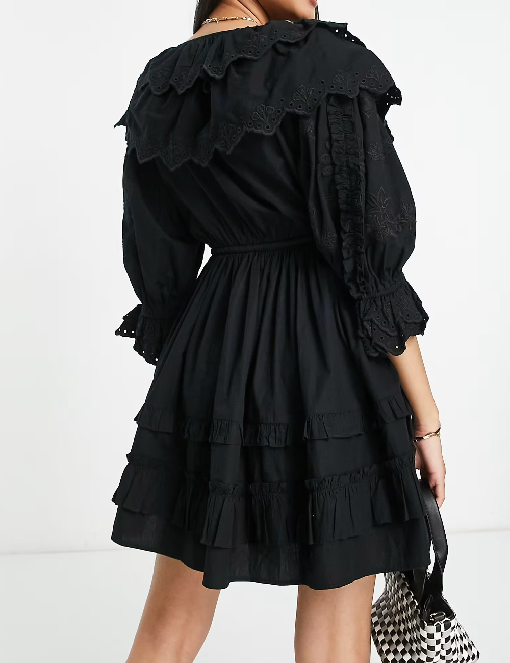 Rochie scurta Top Shop, negru - 1 | YEO