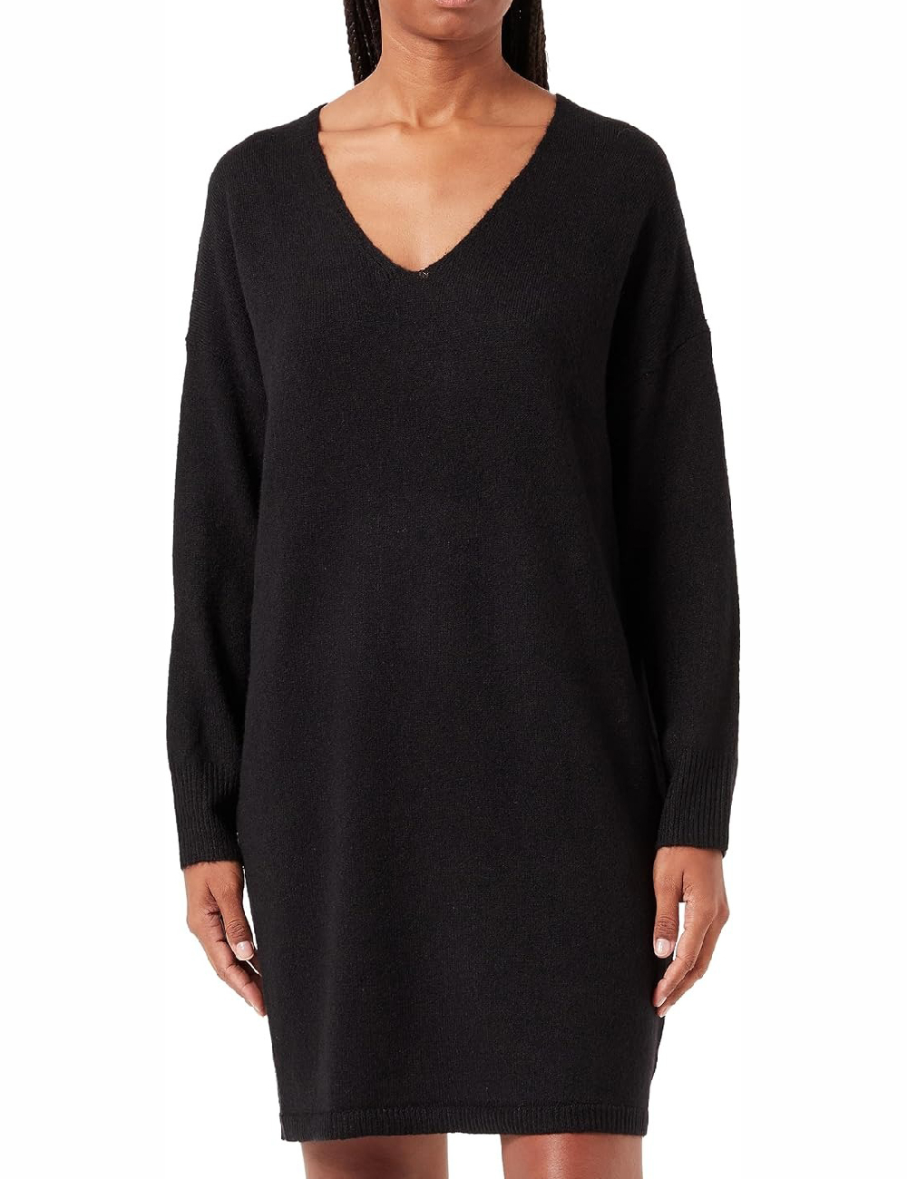 Rochie scurta Pieces, negru