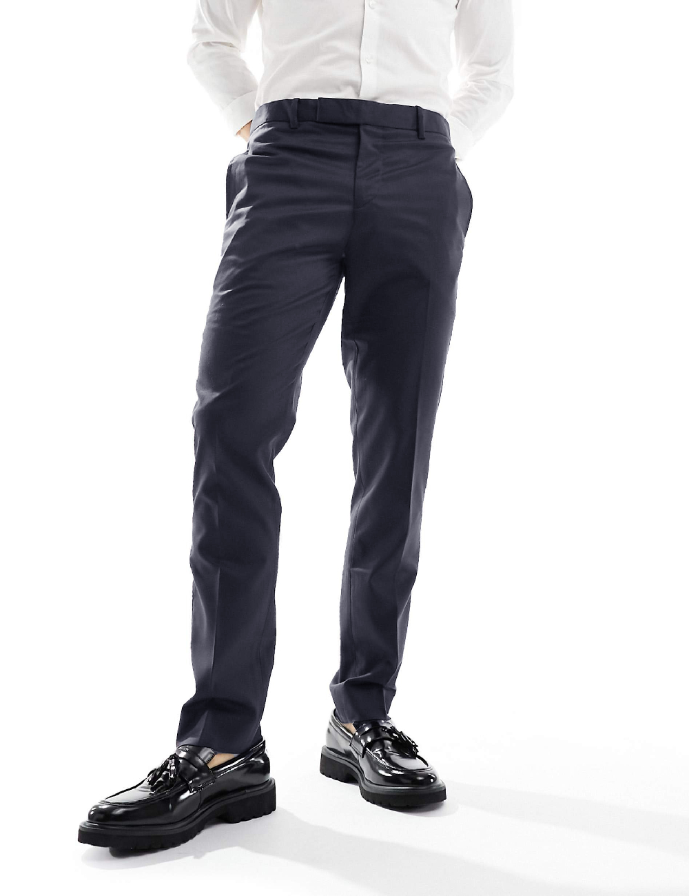 Pantaloni Bolongaro Trevor, gri petrol