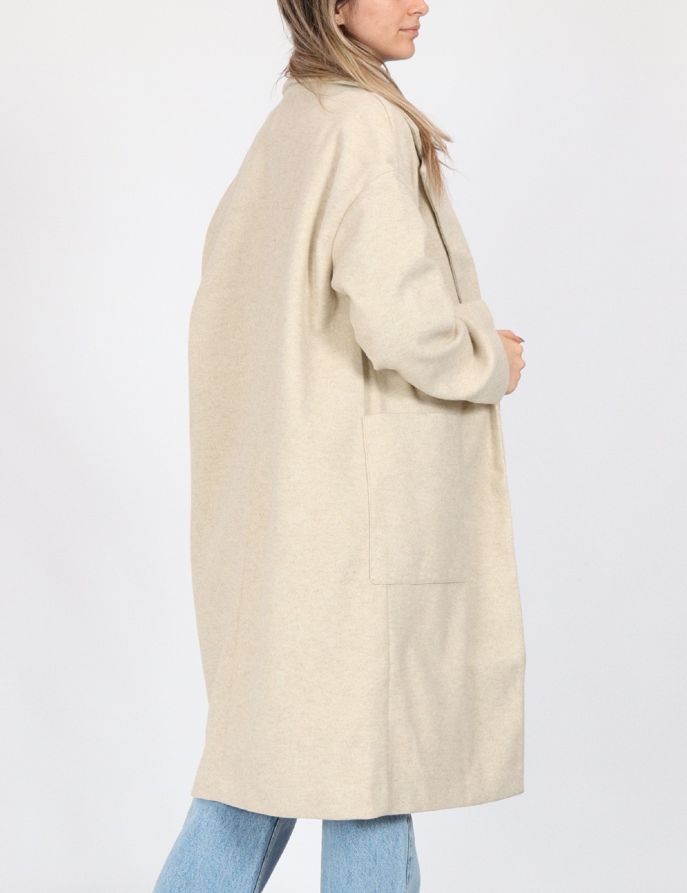 Palton Top Shop, bej - 1 | YEO