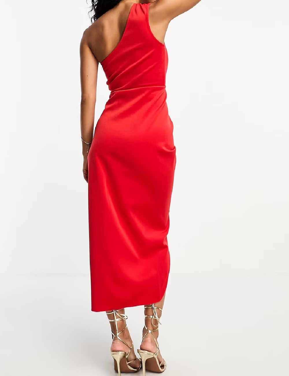 Rochie medie ASOS, rosu - 1 | YEO