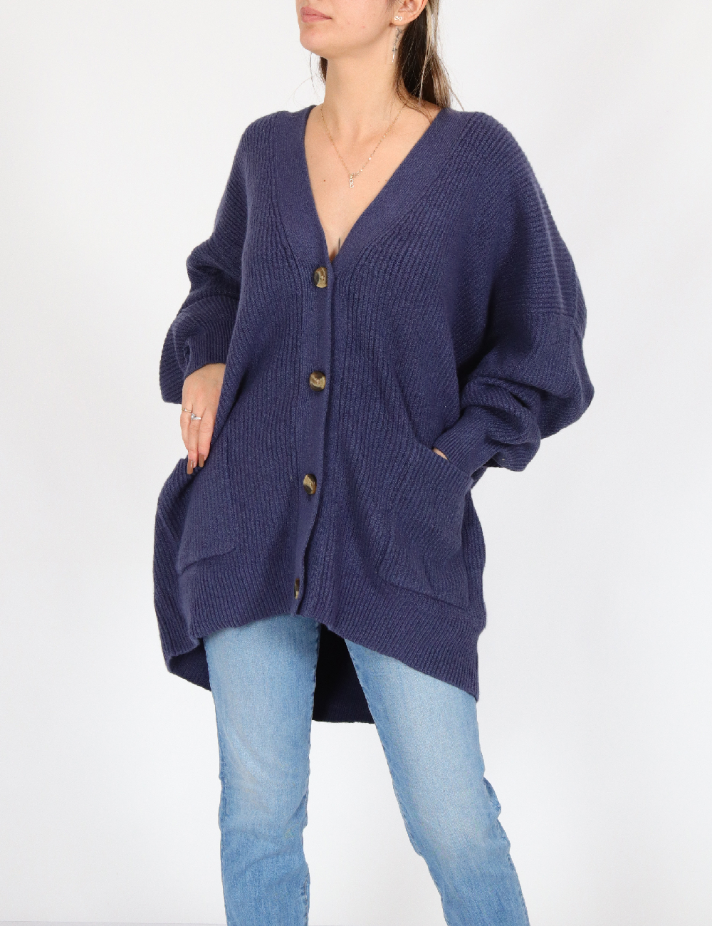 Cardigan Aerie, bleumarin