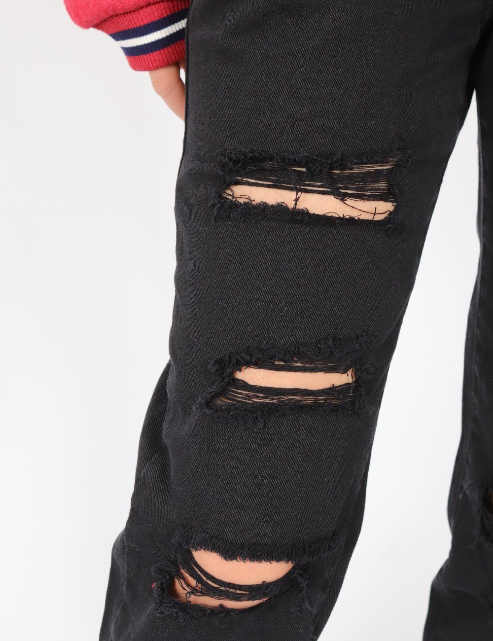 Blugi Parisian, negru - 1 | YEO