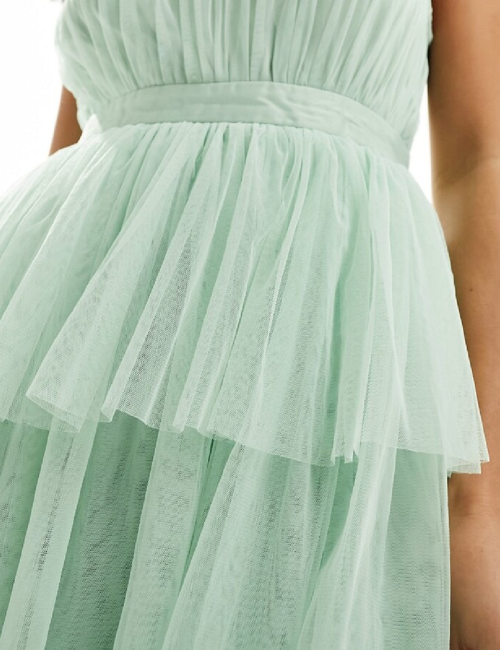Rochie lunga Vila, verde - 1 | YEO