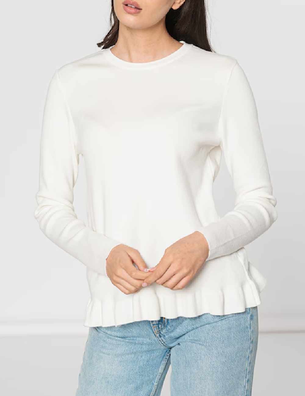 Bluza NA-KD, alb