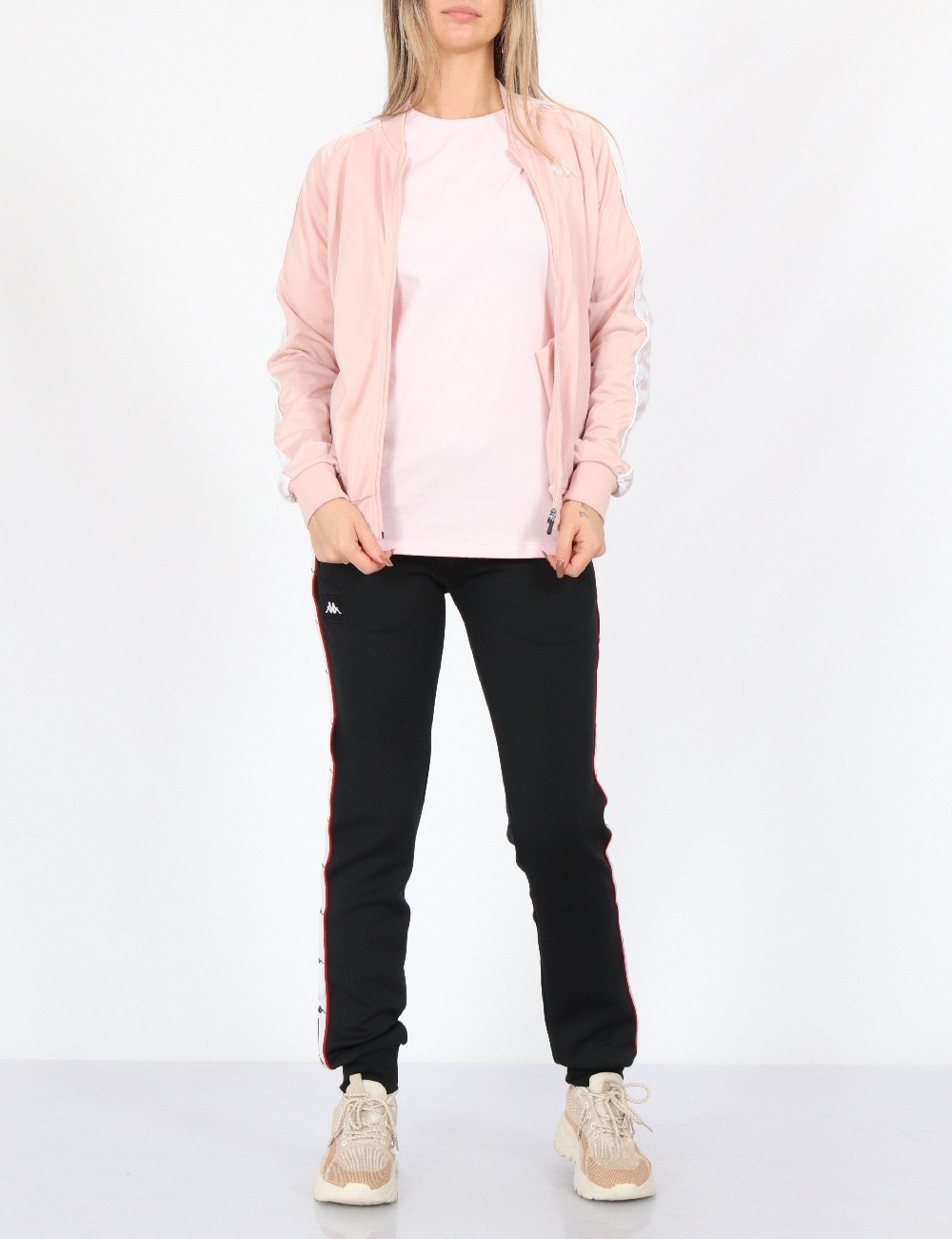 Bluza Kappa, roz pudra - 1 | YEO