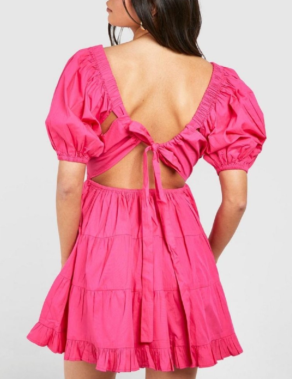 Rochie scurta Boohoo, roz - 1 | YEO