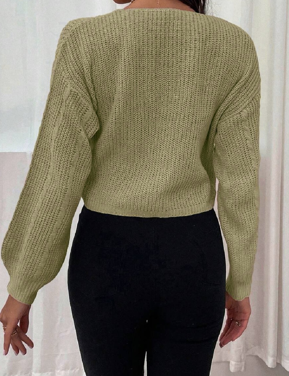 Top SHEIN, verde - 1 | YEO