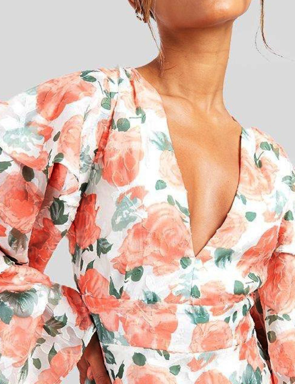 Rochie scurta Boohoo, floral - 1 | YEO