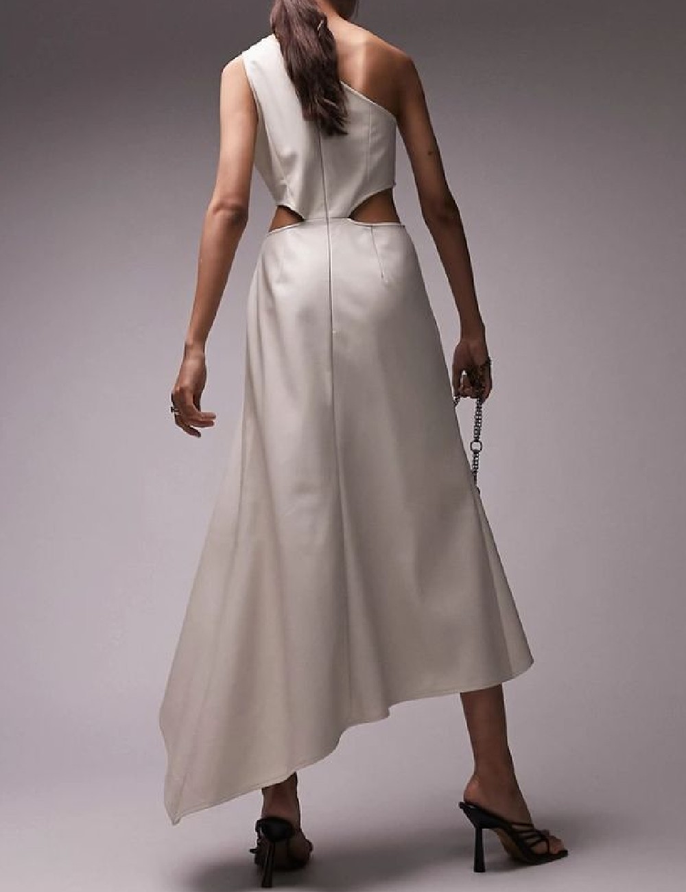 Rochie medie Top Shop, ecru - 1 | YEO