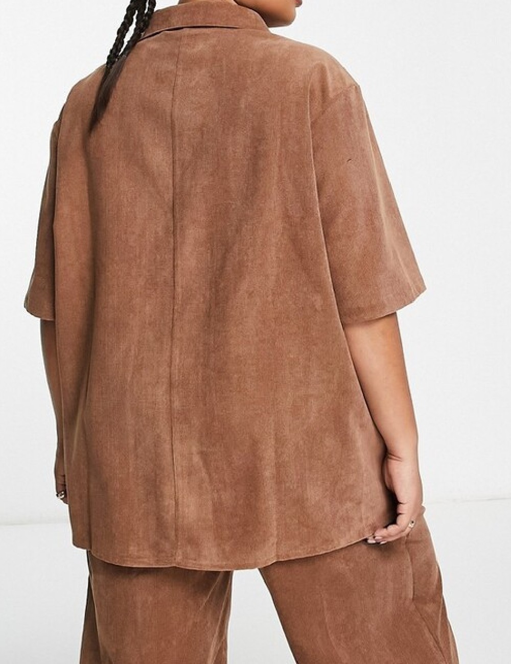 Camasa ASOS Curve, maro - 1 | YEO