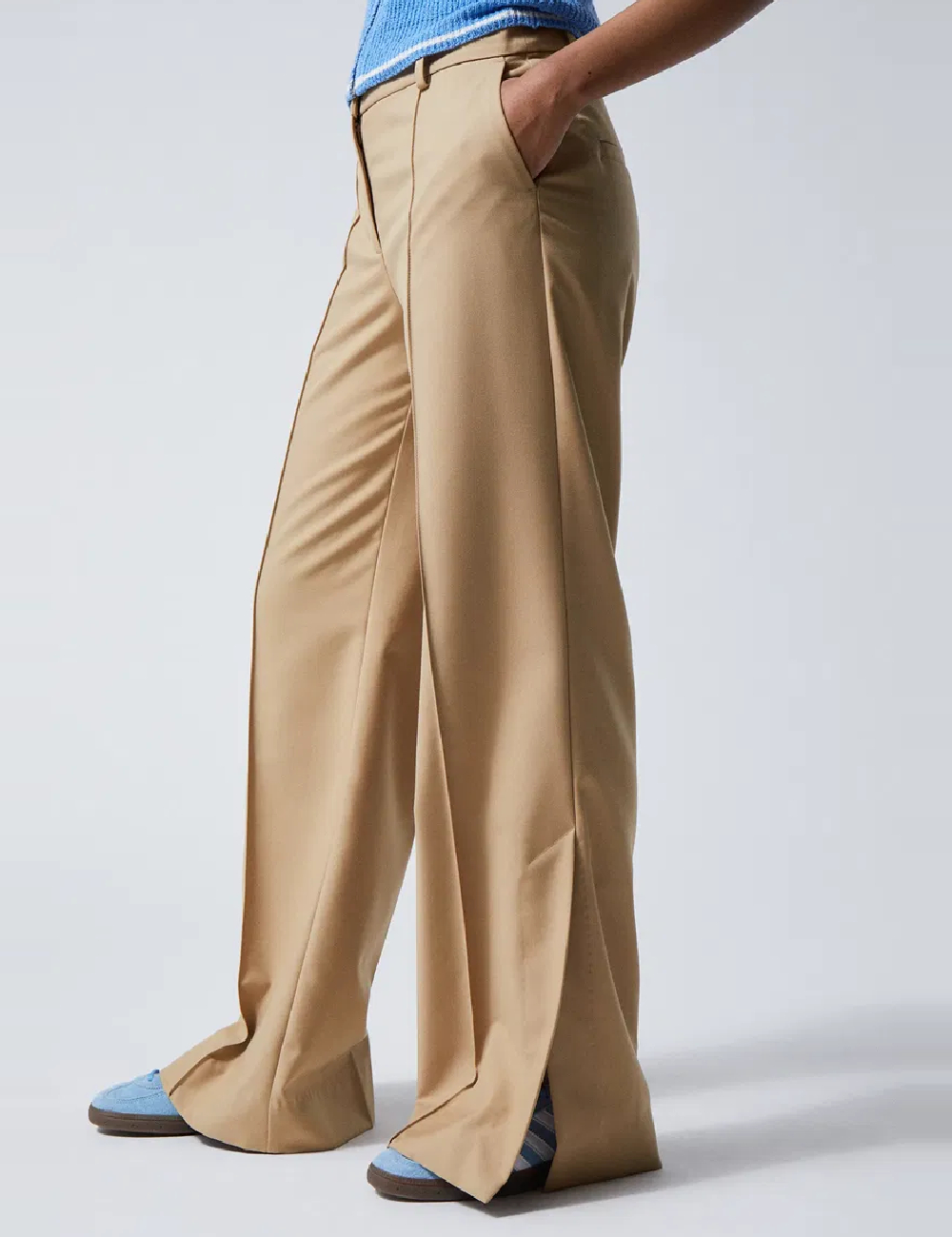 Pantaloni Weekday, maro - 1 | YEO