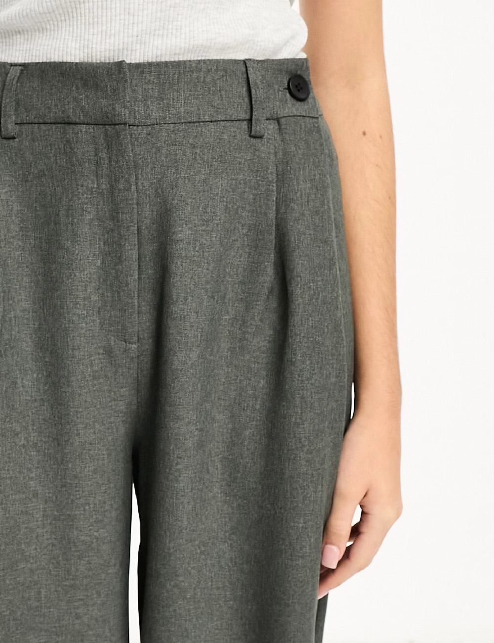 Pantaloni ASOS, gri - 1 | YEO