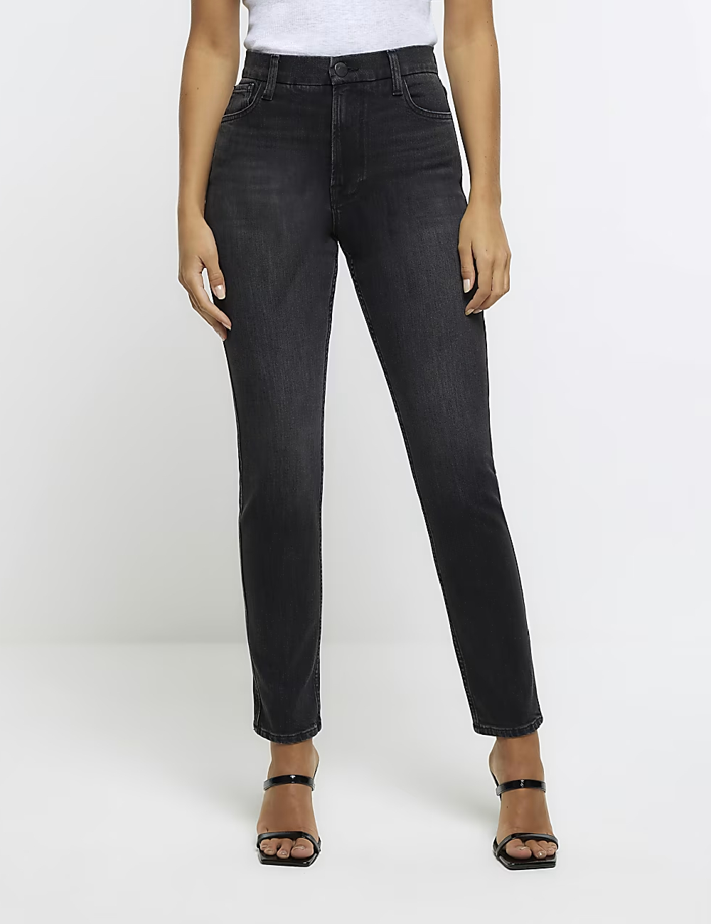 Blugi River Island, negru