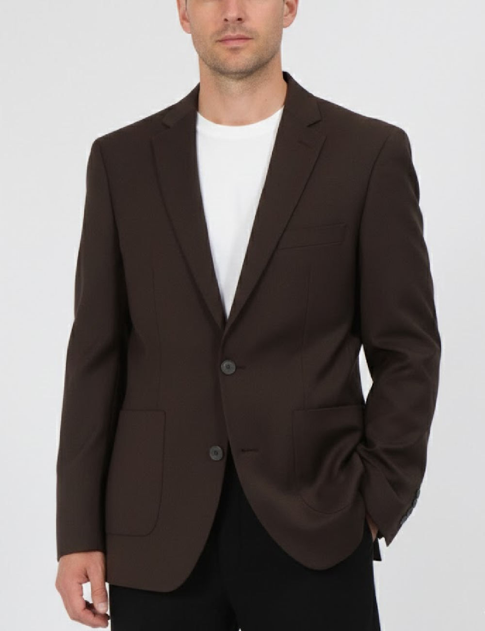 Sacou ASOS, maro inchis