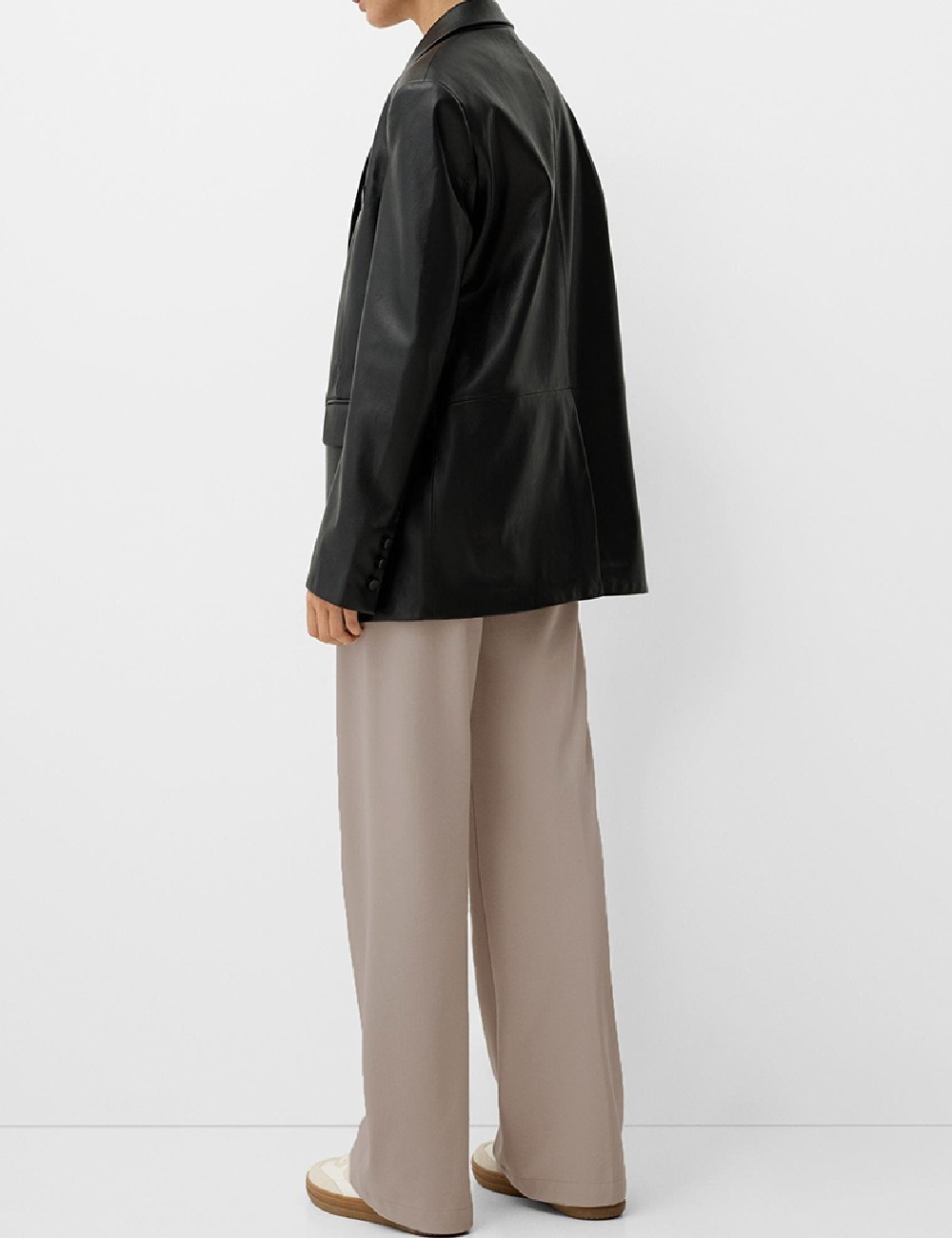 Pantaloni Bershka, bej - 1 | YEO