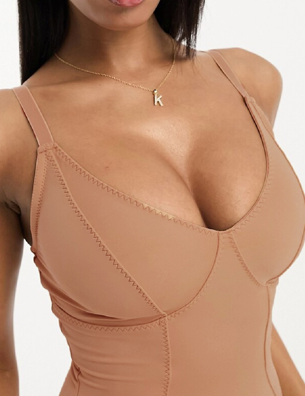 Salopeta modelatoare Ivory Rose, maro - 1 | YEO