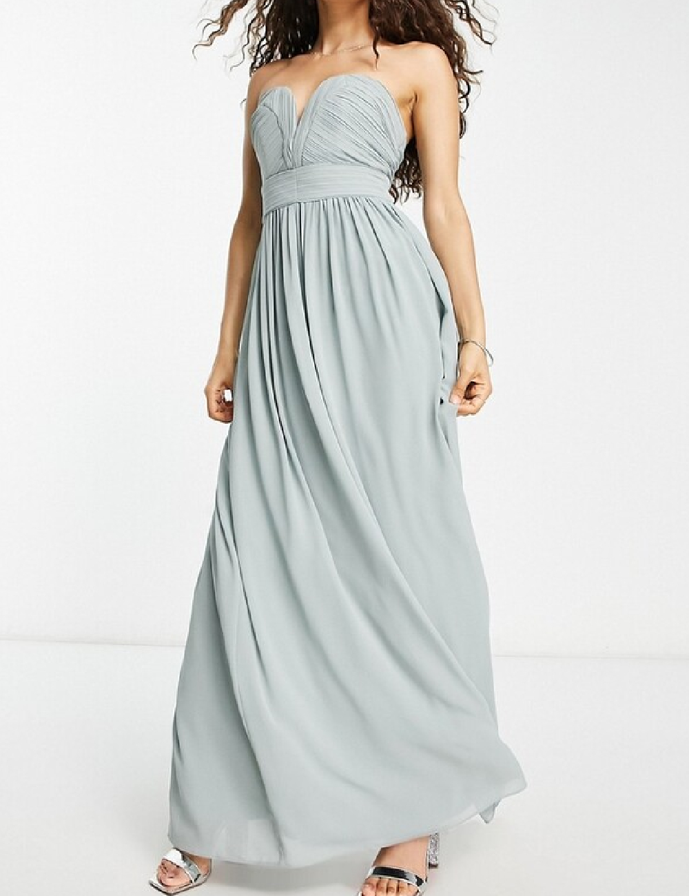 Rochie lunga TFNC London, verde