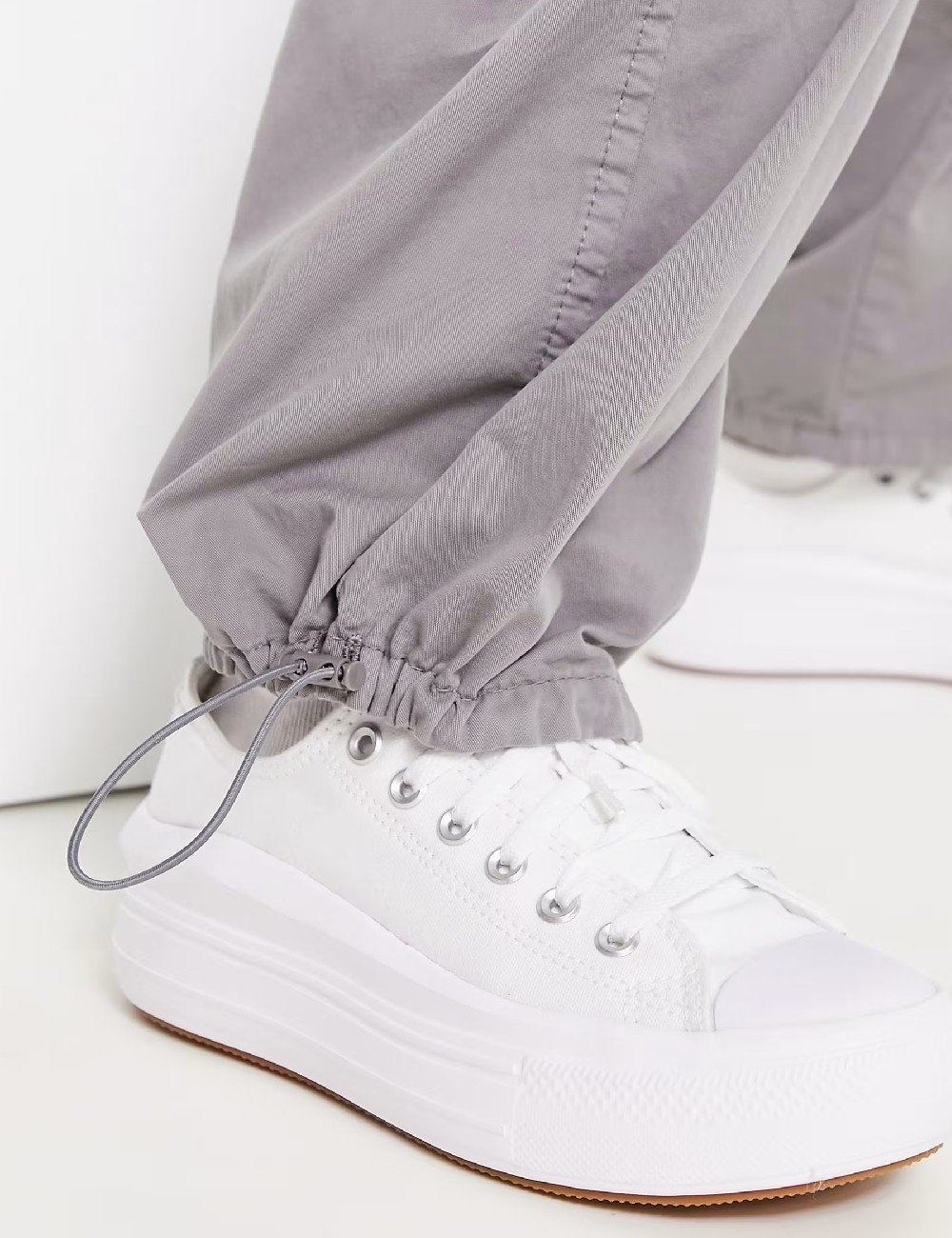 Pantaloni Stradivarius, gri - 1 | YEO