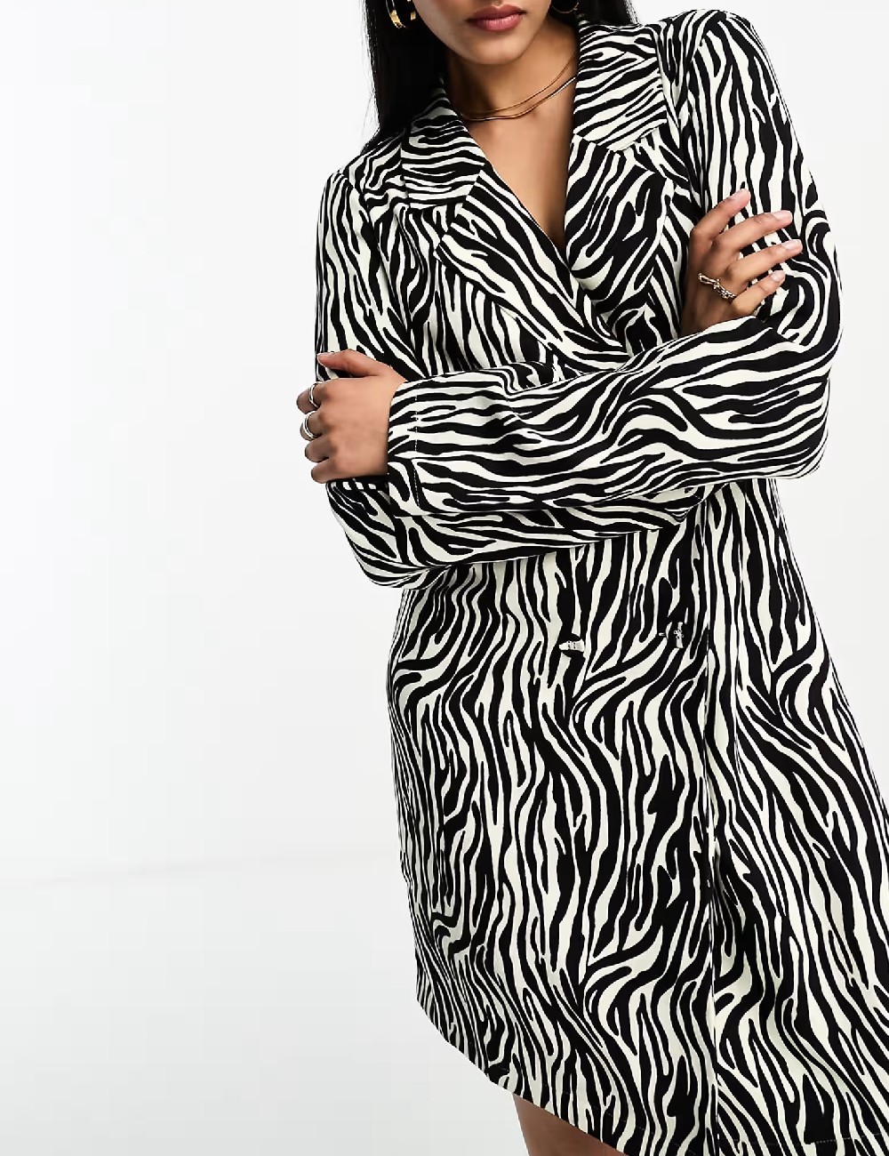 Rochie scurta Urban Threads, animal print - 1 | YEO