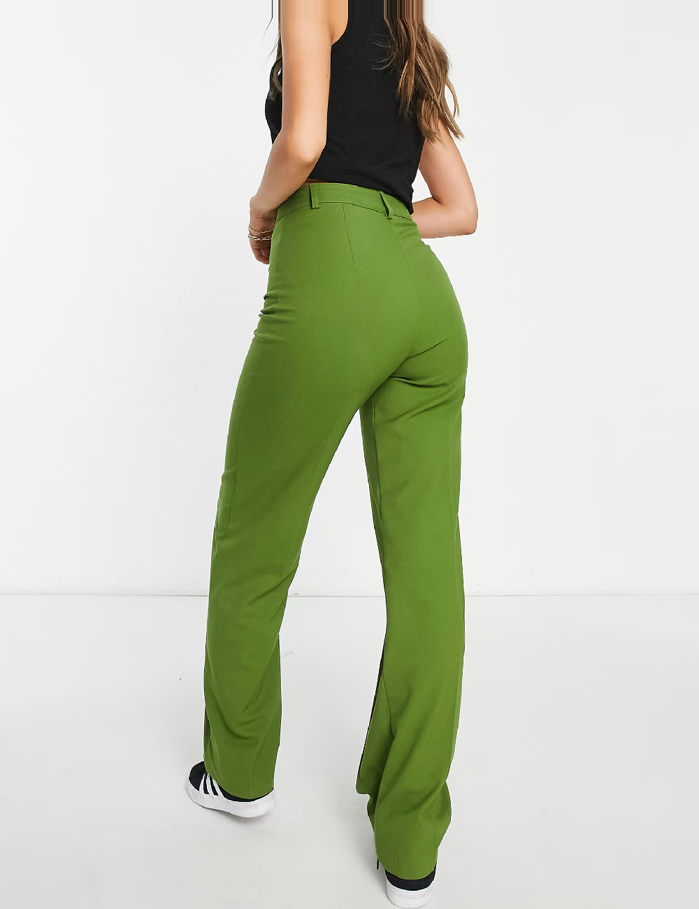 Pantaloni Pull&Bear, verde - 1 | YEO