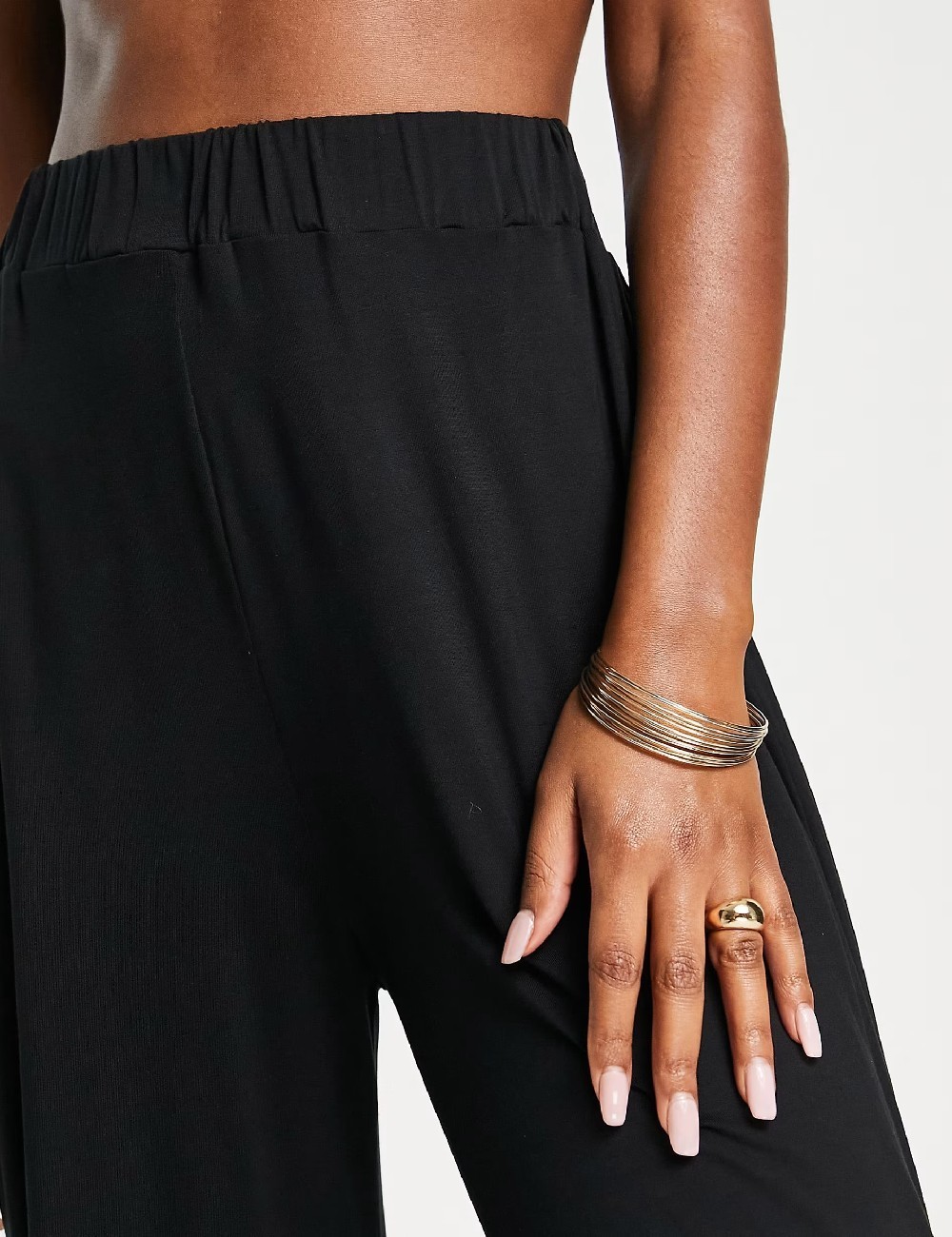 Pantaloni ASOS, negru - 1 | YEO