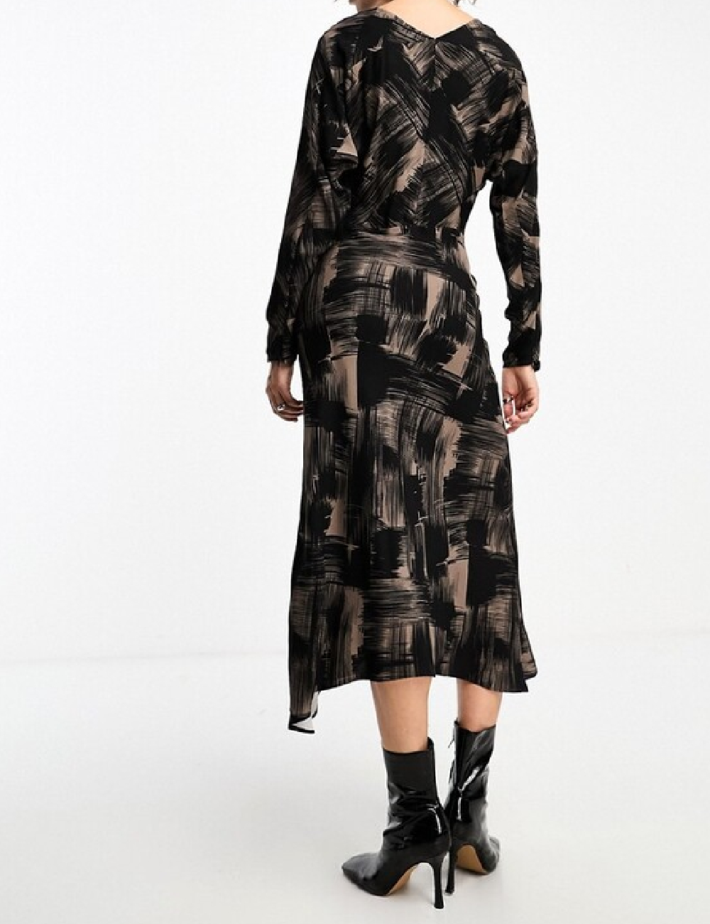 Rochie medie & other stories, negru - 1 | YEO