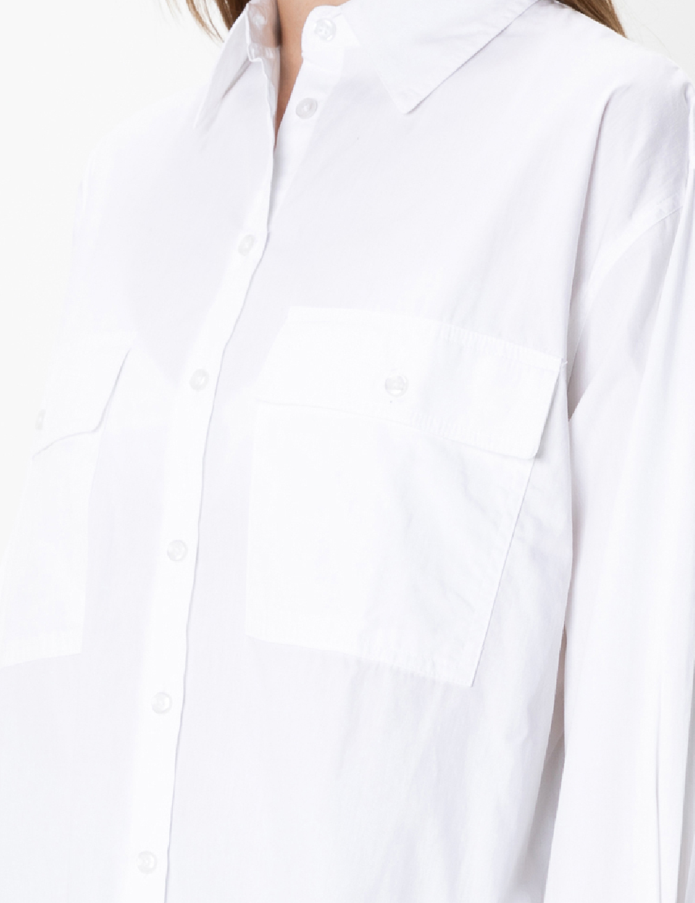 Camasa Oversize ASOS, alb - 1 | YEO