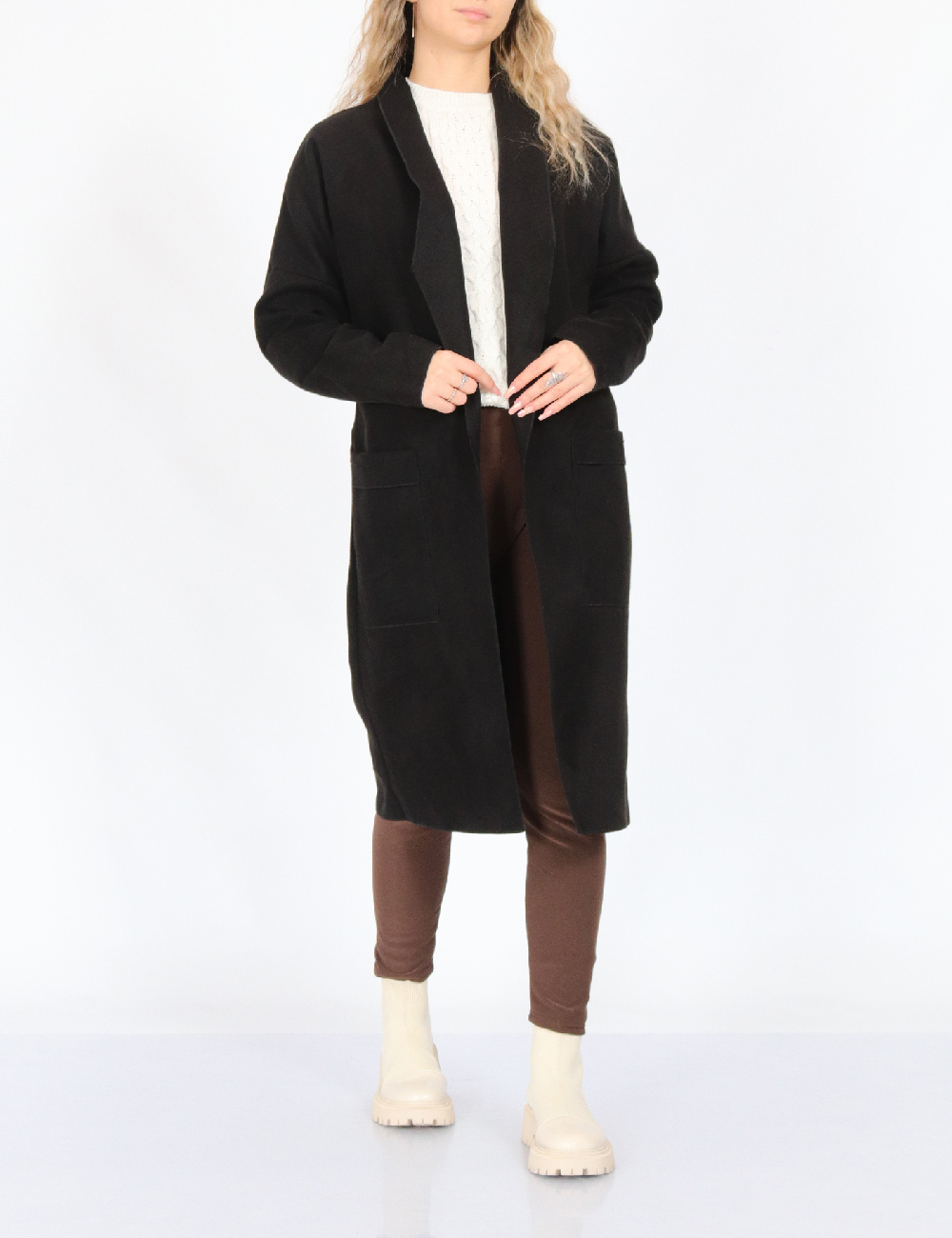Blazer SHEIN, negru